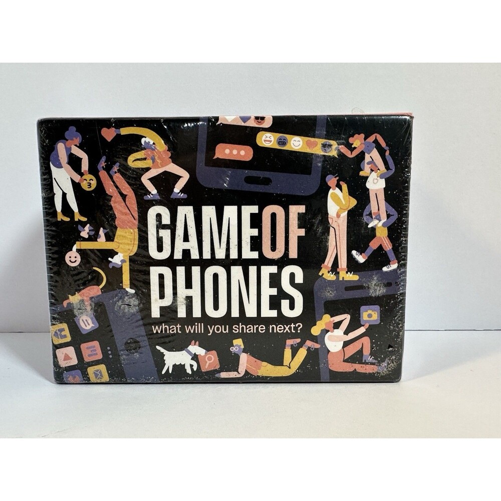 Game Of Phones Breaking Card Games Scavenger Hunt By Ad Magic Factory Sealed NEW